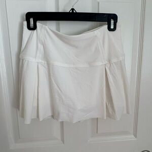 White Lululemon Tennis Skirt